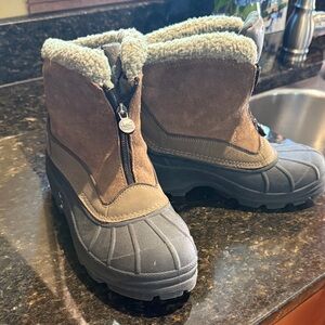Sorel Brown and Gray Winter Boots